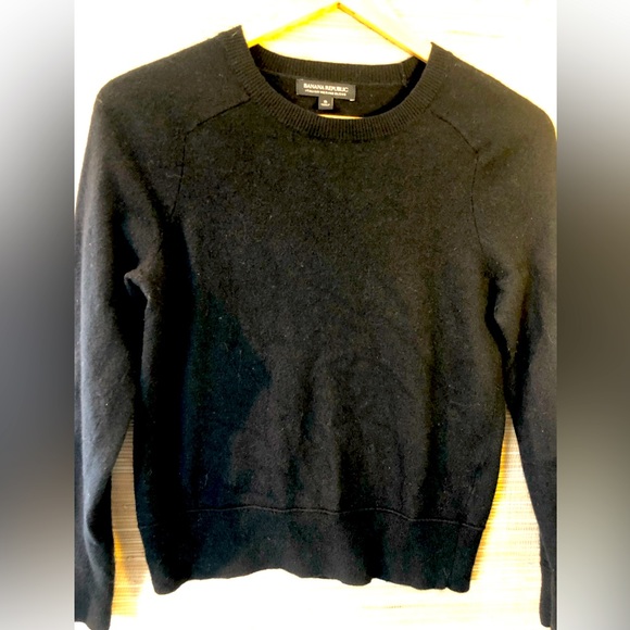 BANANA REPUBLIC crewneck sweater women’s sz S Italian Merino Wool Blend - Picture 1 of 3